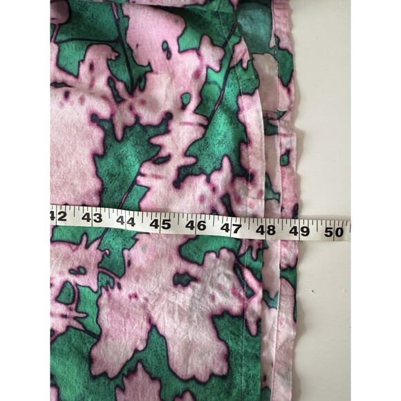 Chelsea 28 Womens XL Dress Pink Green Organic Cotton Resort Summer Casual Travel - Picture 9 of 11